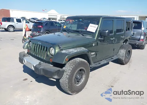 2007 Jeep Wrangler Unlimited Sahara z USA, uszkodzony, nr VIN 1J8GA59147L161506